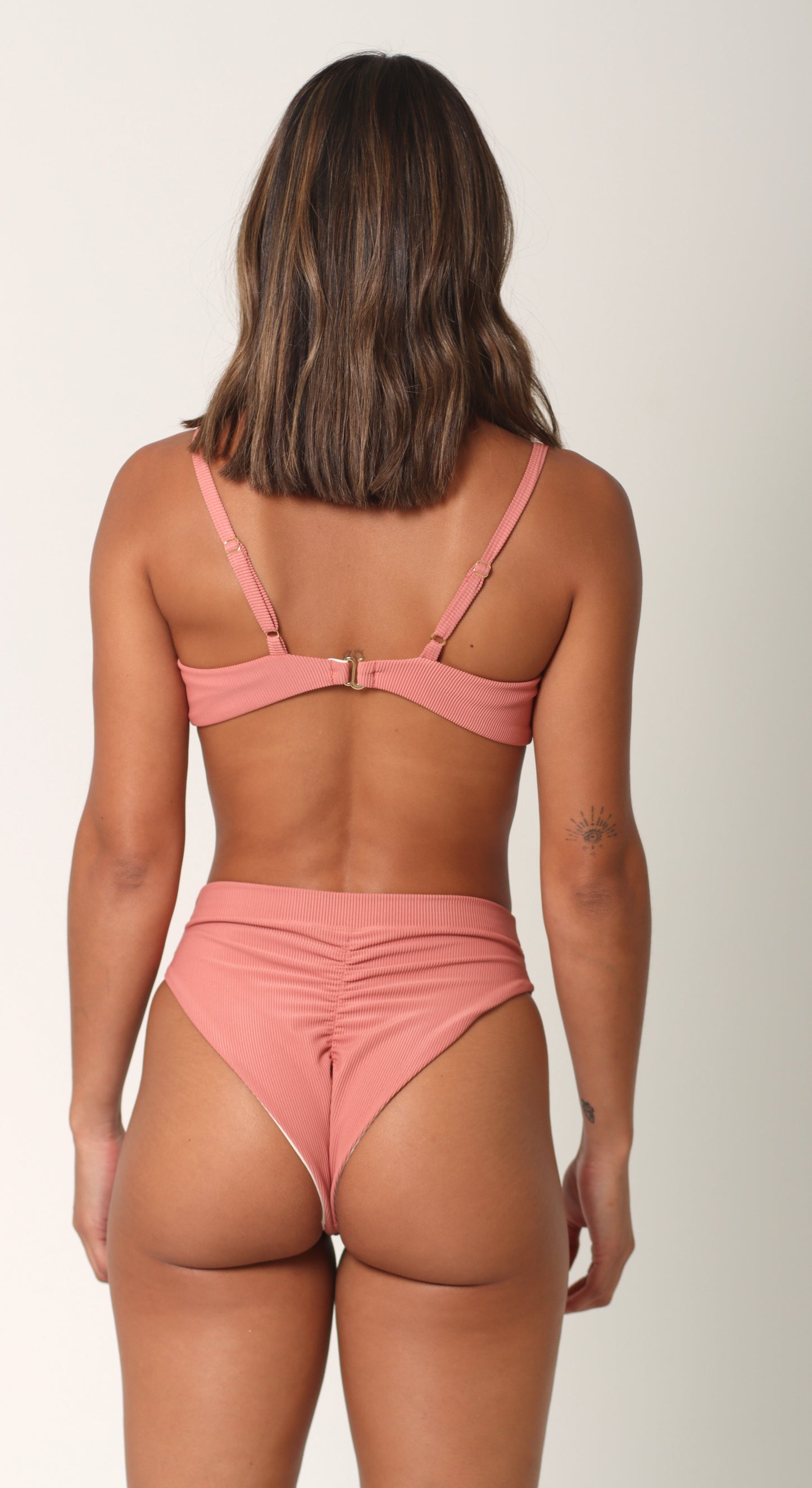 Bikini Acanalado Guayaba