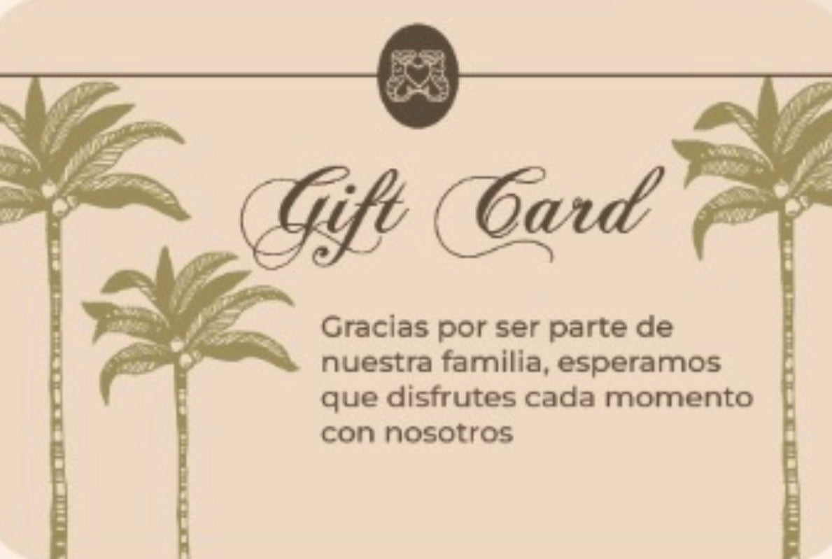 Gift card Fisicas o Digitales