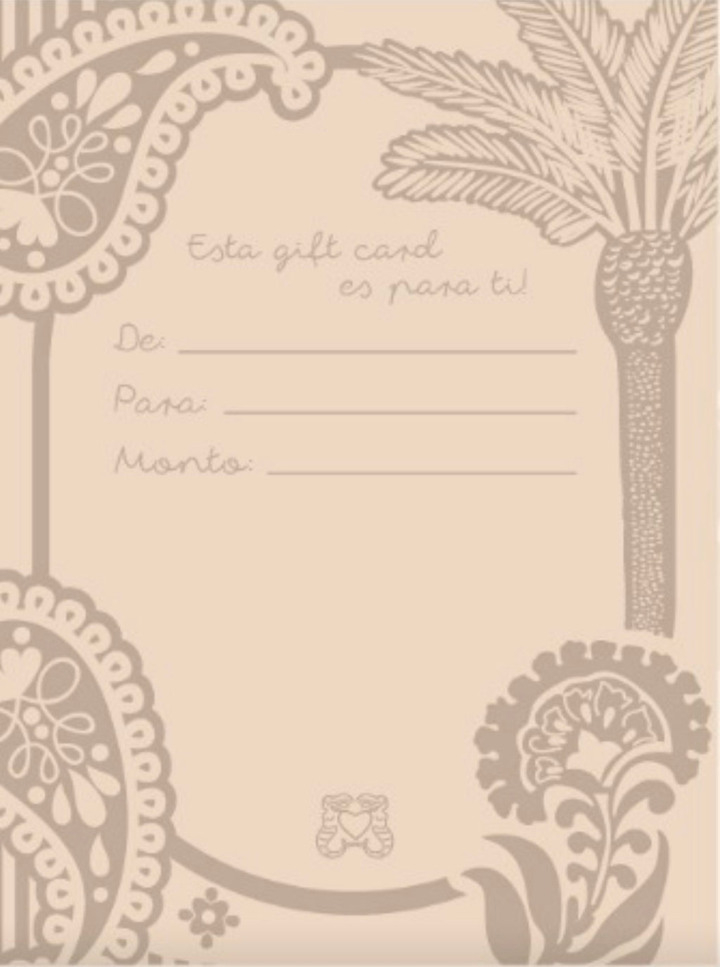 Gift card Fisicas o Digitales