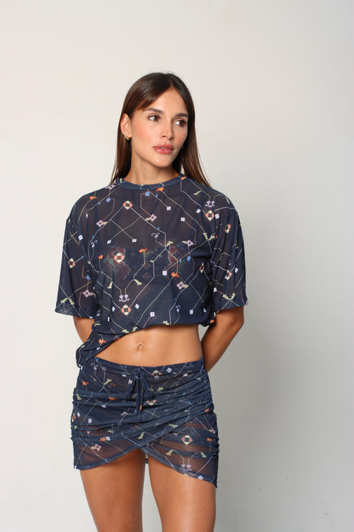 Blusa oversize Isola